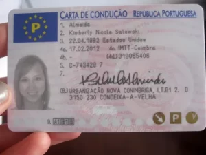 Permis de conduire Portugais
