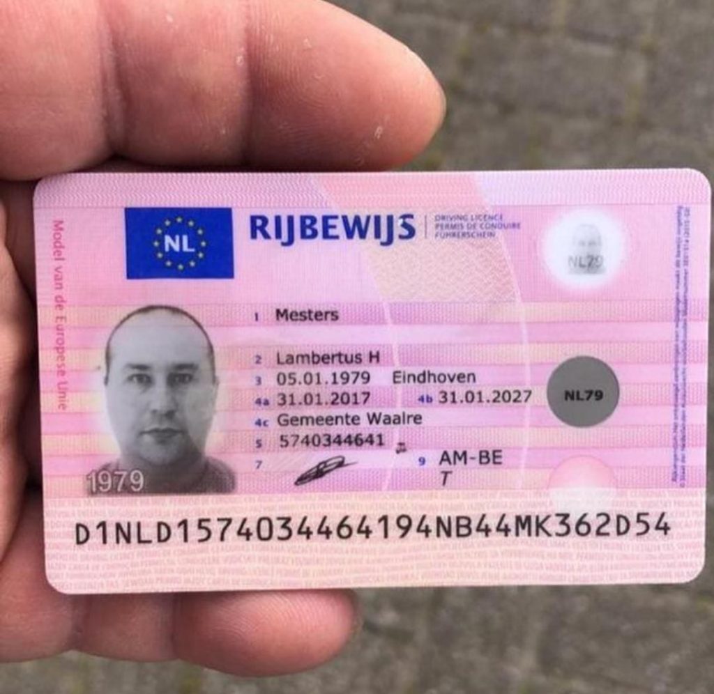 Achat du permis de conduire Néerlandais