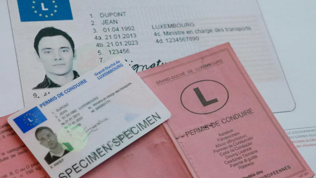 Achat du permis de conduire Luxembourgeois