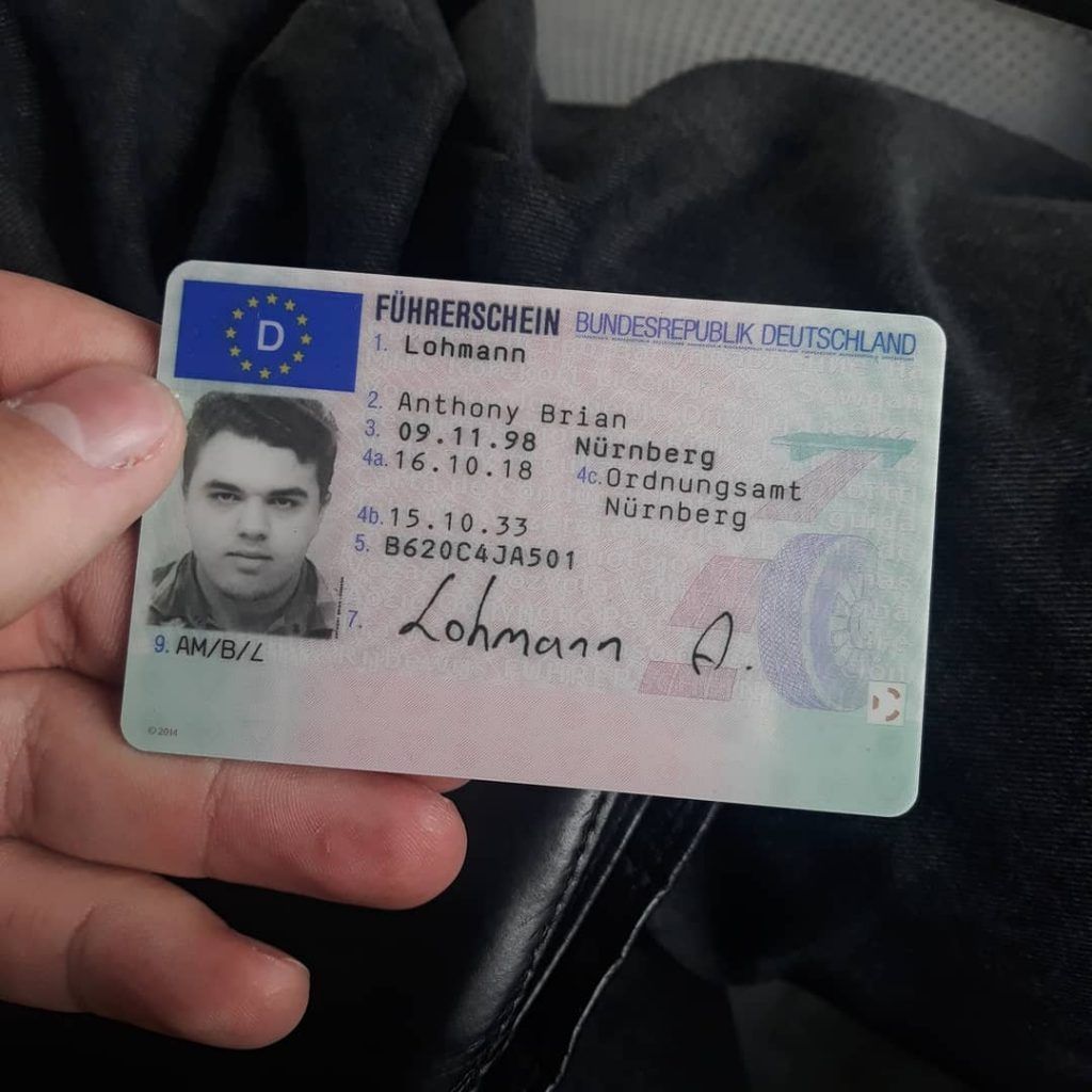 Renouvellement du permis de conduire Allemand