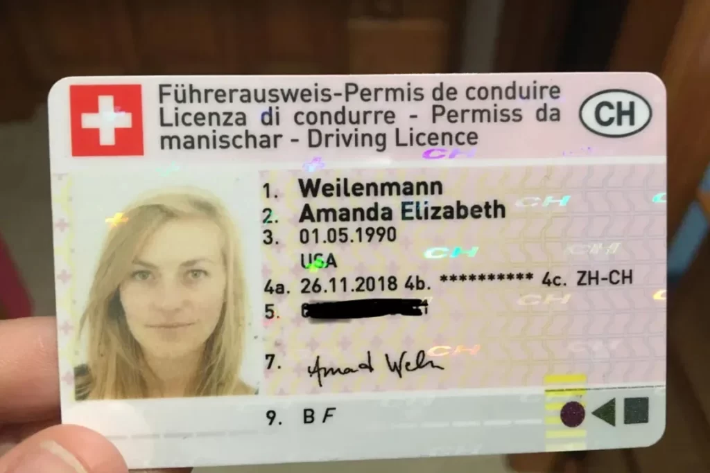 Achat du permis de conduire Suisse